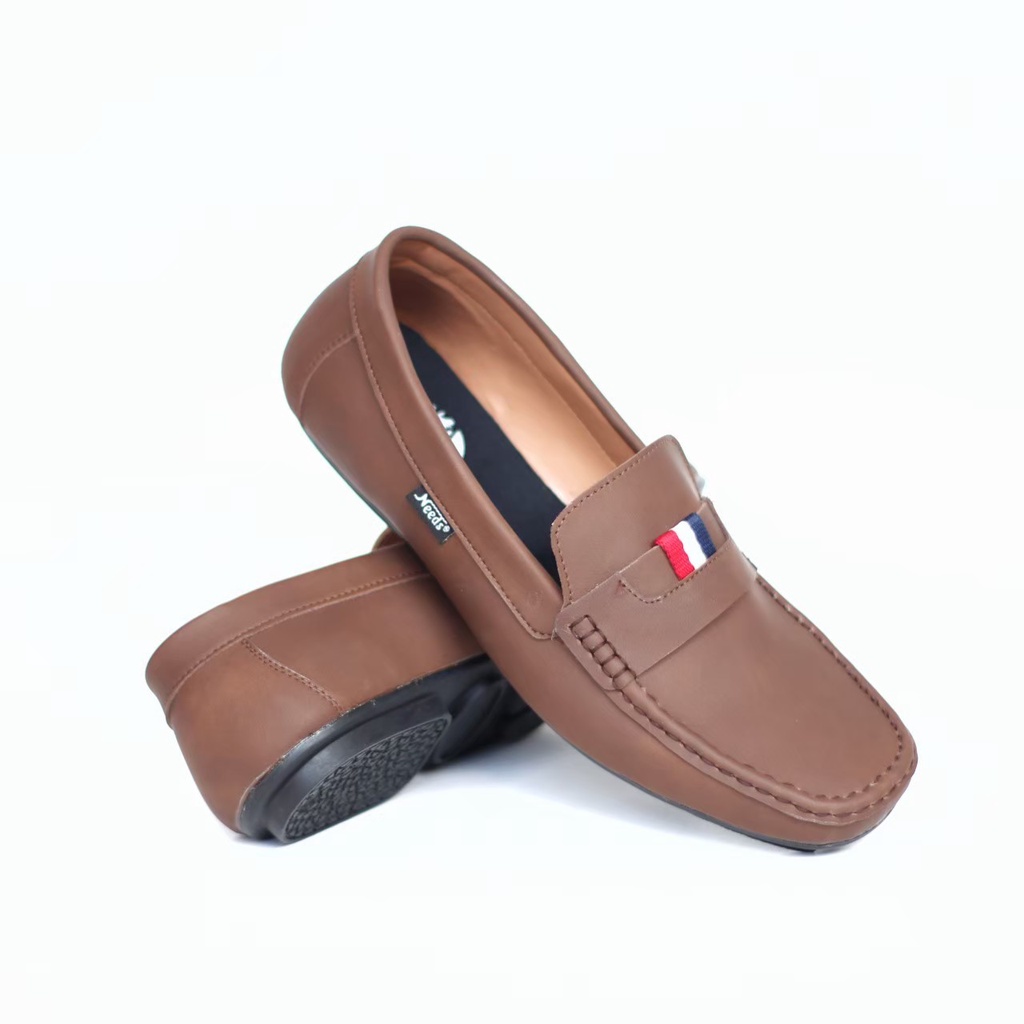 BURAY X SEPATU SLIP ON PRIA LOAFER DEWASA BAS WOLF KULIT ASLI ORIGINAL CASUAL PANTOFEL FORMAL PRIA KERJA KANTOR GURU PNS PESTA RESMI NYAMAN SEKOLAH KULIAH WISUDA KONDANGAN || SEPATU PANTOPLE PRIA PANSUS FASHION TRANDY BERKUALITAS