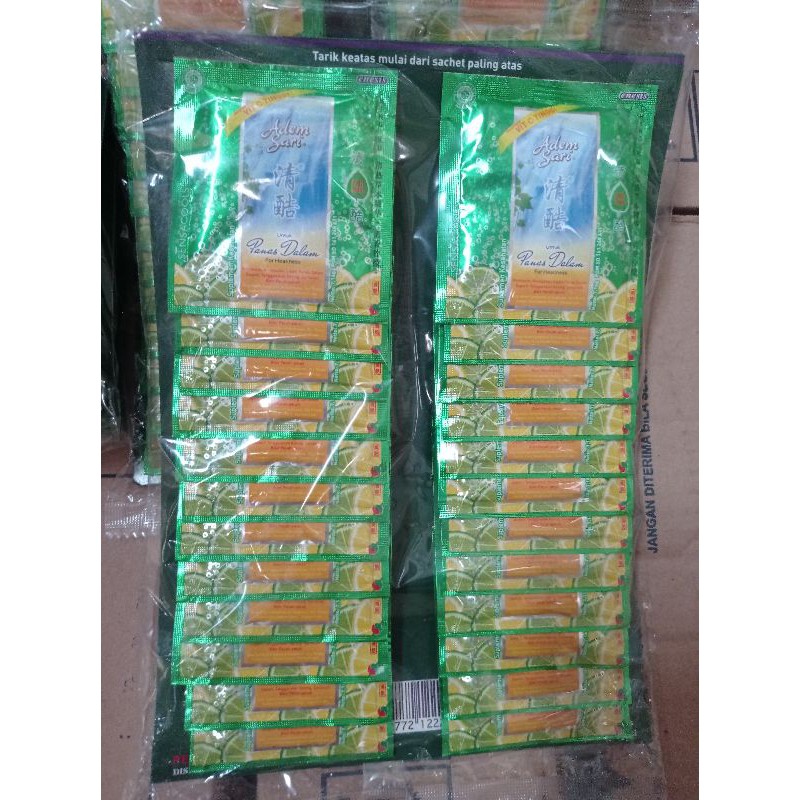 Jual Cod Adem Sari Sachet Hanger Isi 24 Sachet Minuman Suplemen Kesehatan Vitamin C Shopee 6106