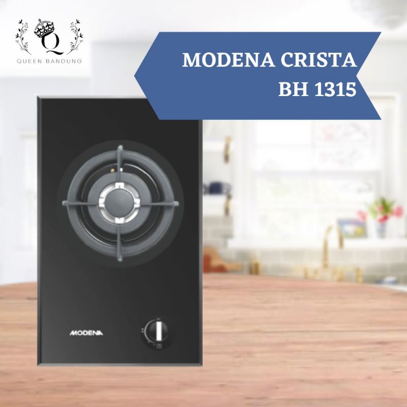 Modena Crista BH 1315 Kompor Tanam Built In HOB Gas 30 cm 1 Burners