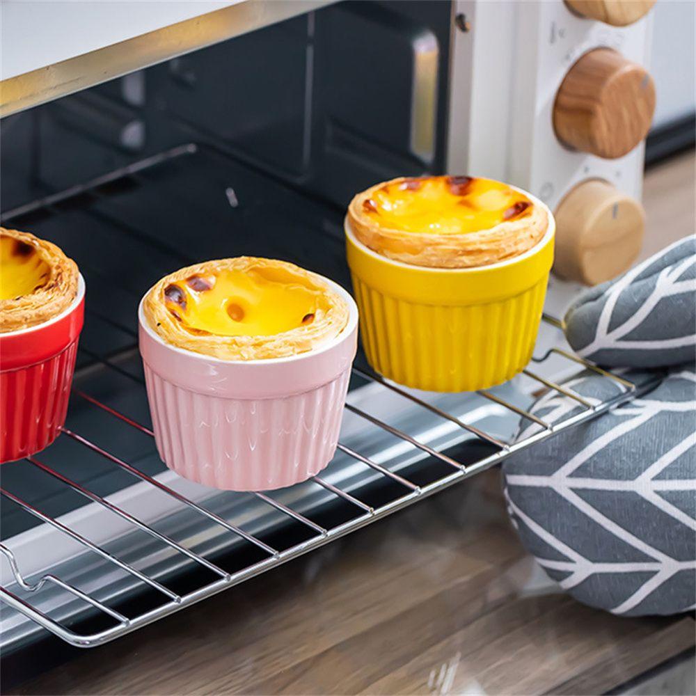 Solighter Pudding Cup Baking Bowl Mangkok Dessert Kue Mangkok Panggang Puding