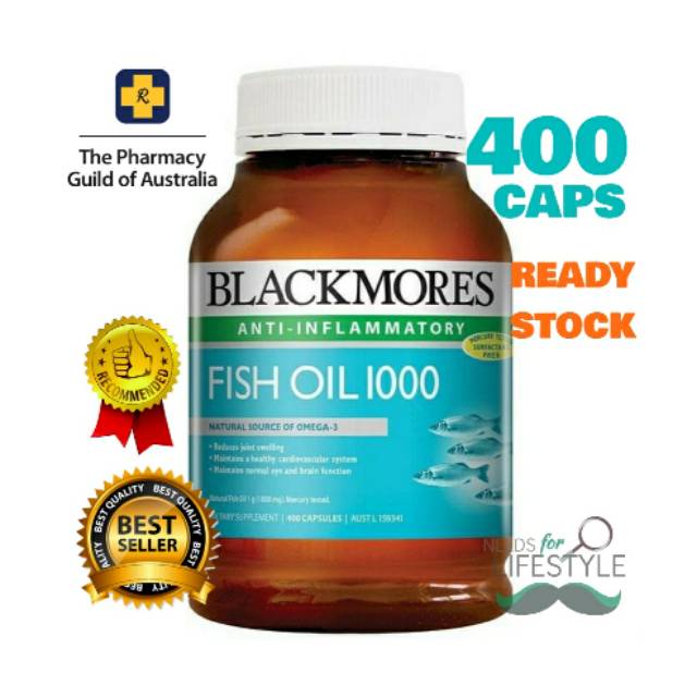 BLACKMORES FISH OIL 1000 - 400 CAPSULES