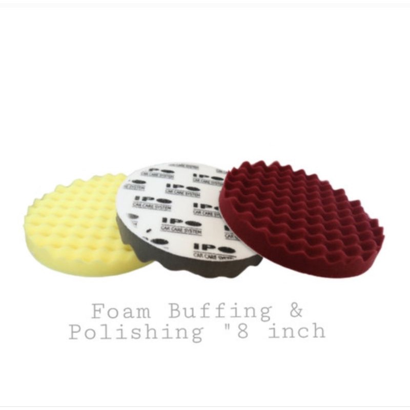 1 Pcs Busa Poles Ipo 8inch Buffing Folishing Finishing Foam Pad