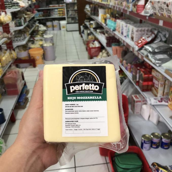 

Mozarella perfetto 1 kg keju mozarela mojarela karet bukan anchor