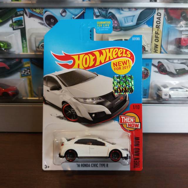 Hot Wheels 16 Honda Civic Type R White - Factory Sealed