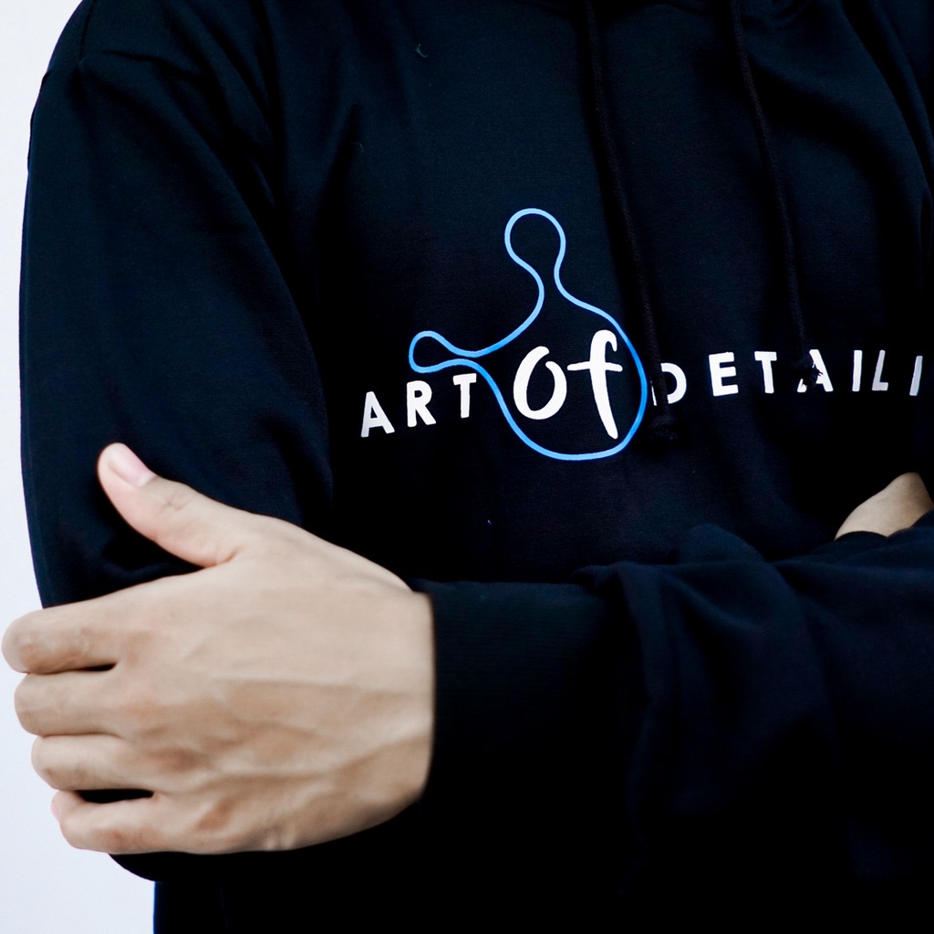 HOODIE ART OF DETAILING - OFFICIAL APPAREL nanoTECH PROTECTION - JAKET