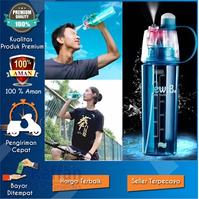 Botol Minum SPRAY  Sport Outdoor Traveling Dengan Spray  Jet  