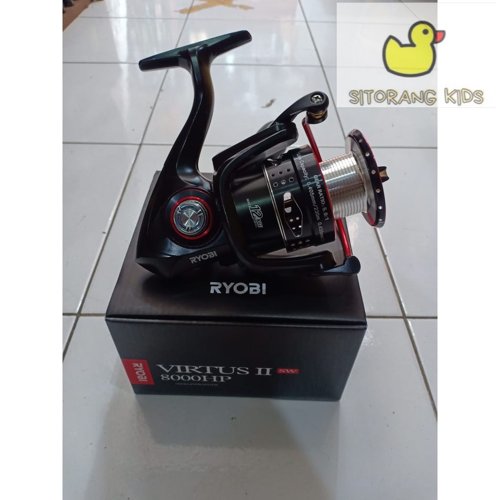 [Promo] Reel Ryobi Virtus II HP SW Ukuran 1000 2000 3000 5000 6500 8000 Power Handle