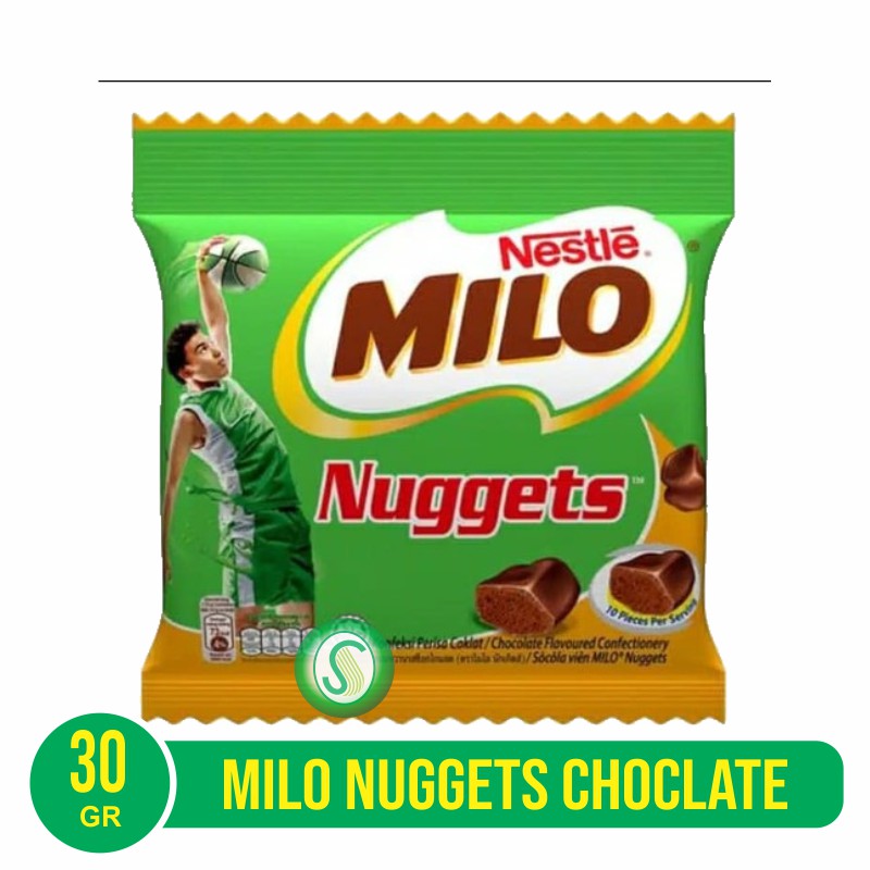 MILO Snack Nuggets Chocolate 35 Gr