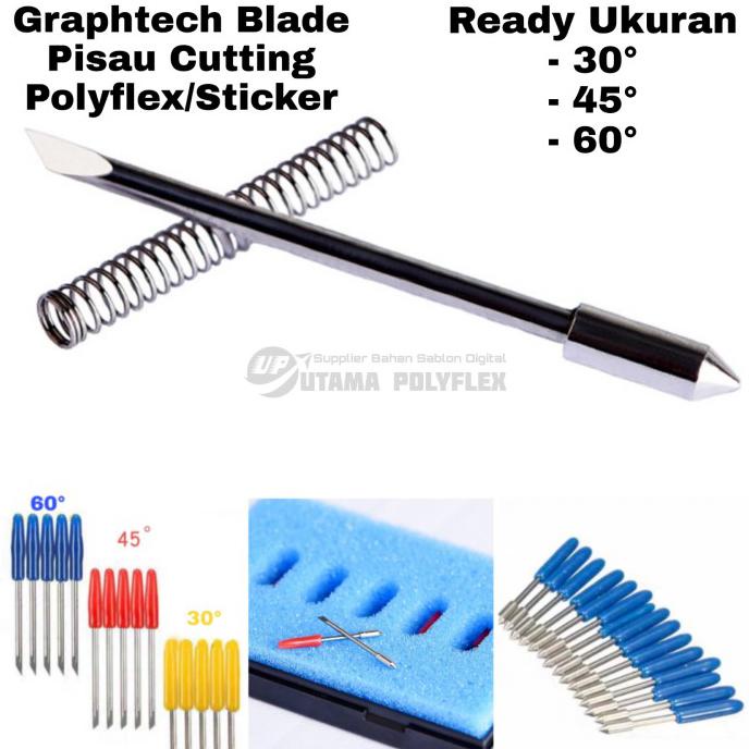 

Cutting Blade / Mata Pisau Cutting Graphtech / Jarum Mesin Cutting - Kuning