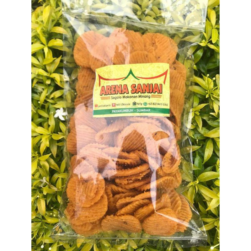 

Sanjai Balado Pedas Manis 250 gr
