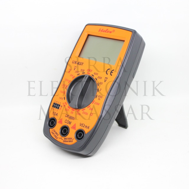 Multi Tester Avometer Multimeter Digital Heles UX-837TR