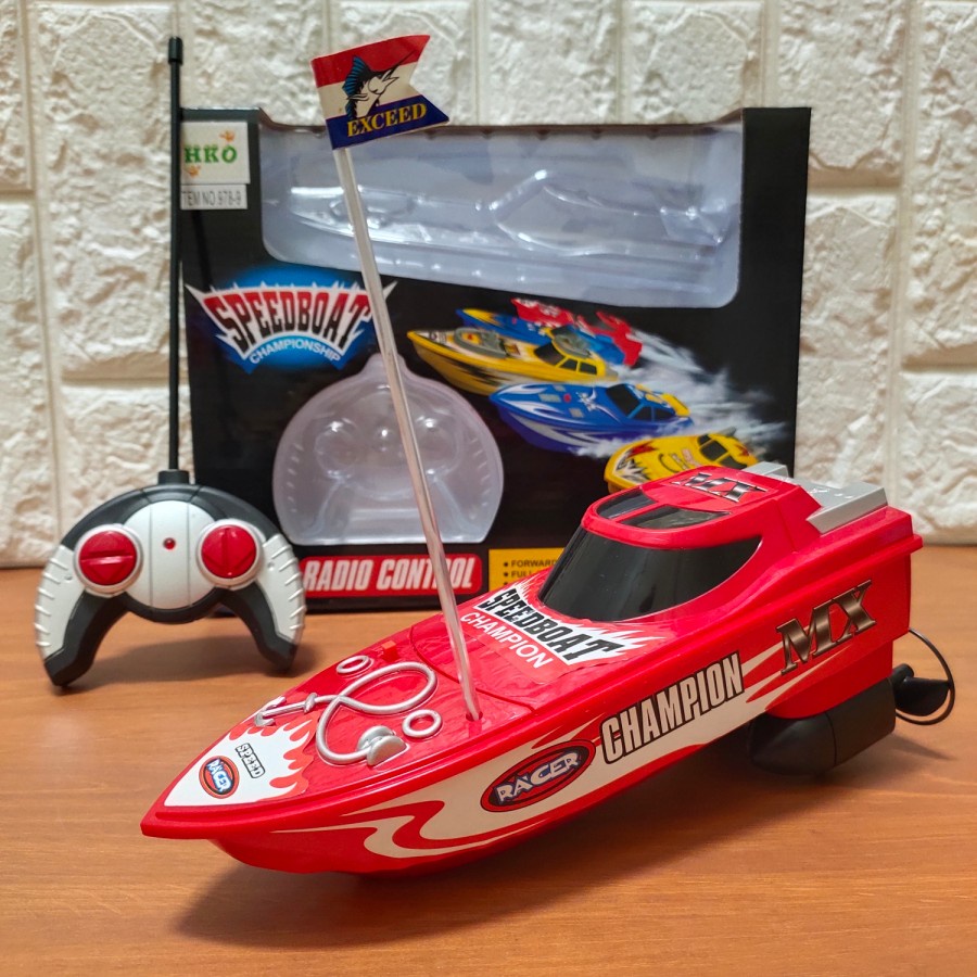 Mainan Kapal RC MX Speed Boat Remote Control Boat Kapal RC