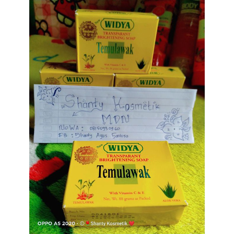 Paket krim dan sabun TEMULAWAK