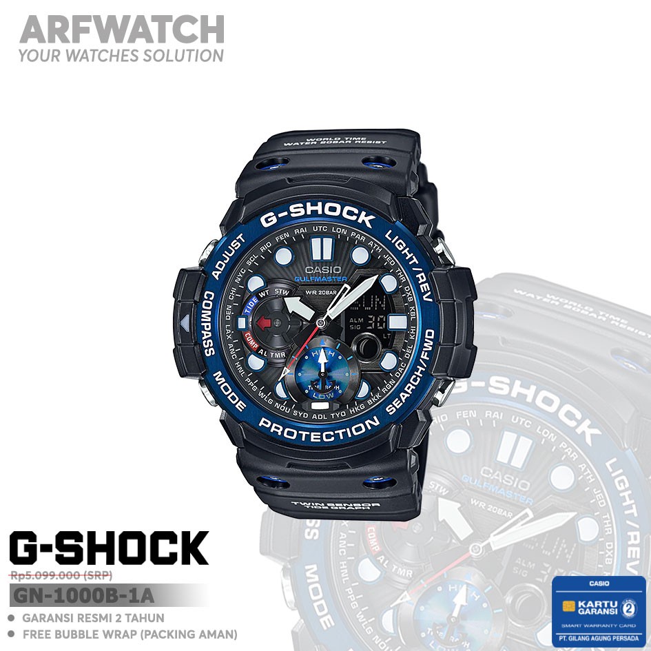 Casio G-Shock GN-1000B-1A / GN-1000B-1ADR Original
