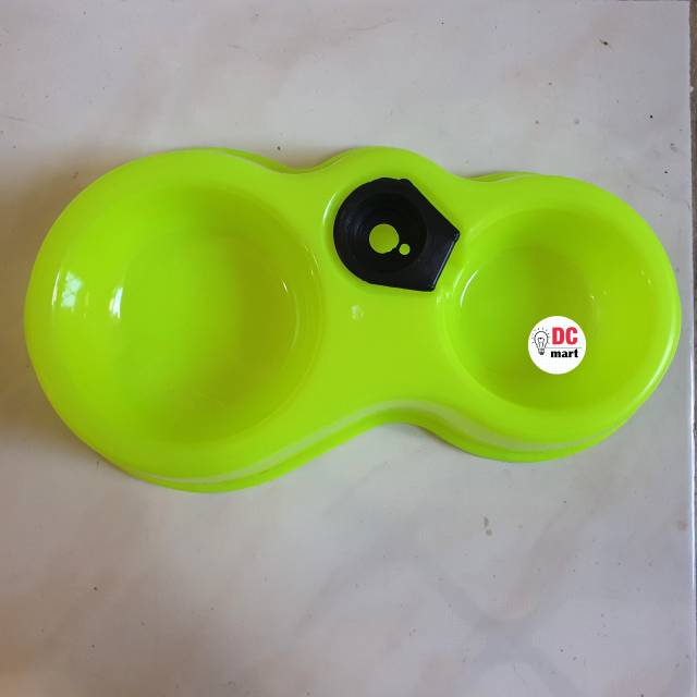 Tempat Makan dan Minum Hewan Kucing Anjing Dobel Botol Tipe Small / Pet Bowl Kucing