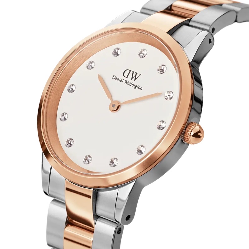 [100% ORIGINAL] Jam Tangan Wanita Iconic Link Crystal Daniel Wellington Original