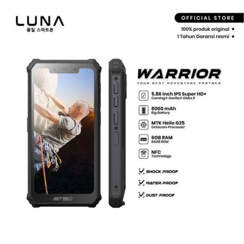 Luna Warrior G6e Ram 6-64 Gb