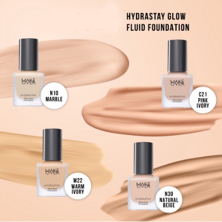 MAKE OVER Hydrastay Glow Fluid Foundation