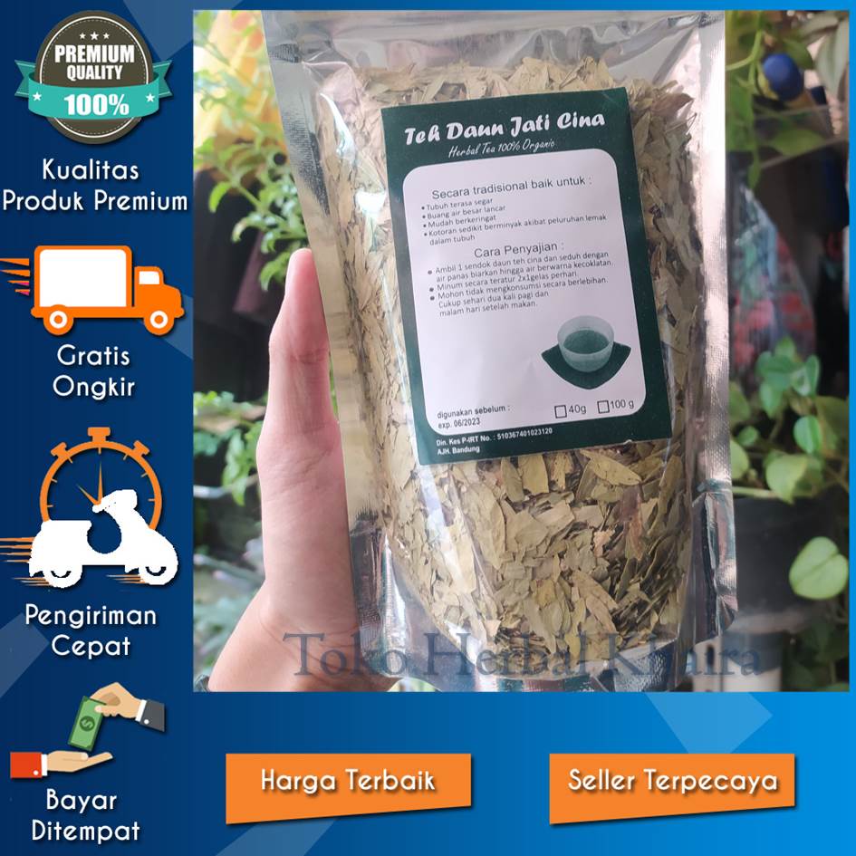 

TEH DAUN JATI CINA 100 GRAM MINUMAN HERBAL PELANGSING