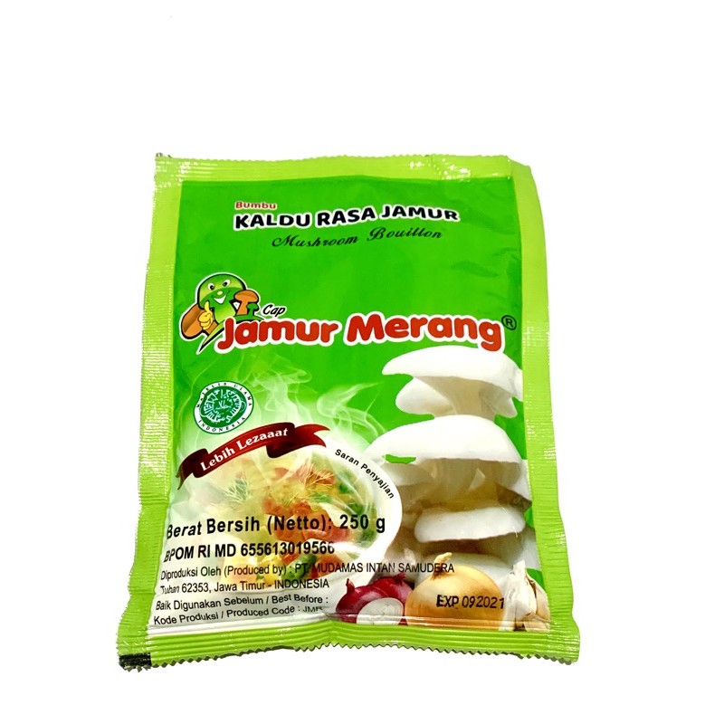 

Kaldu Rasa Jamur cap Jamur Merang 250 gram