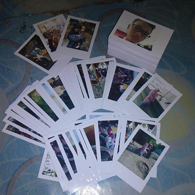 Potong Sendiri ! Cetak Foto Polaroid Uk 6.4 X 9.4 Cm Masih A4 Banyak Bonus Murah Medani