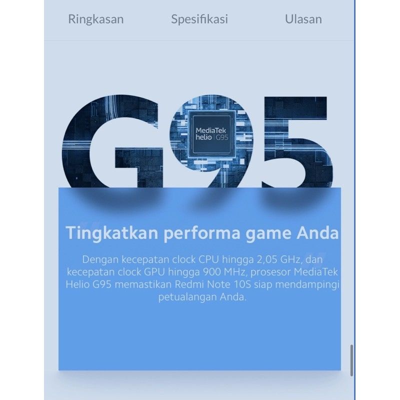 hp xiaomi redmi note 10s ram 8//128gb(6/64gb) nfc, helio g95, 64mp,5000mah, garansi resmi-3