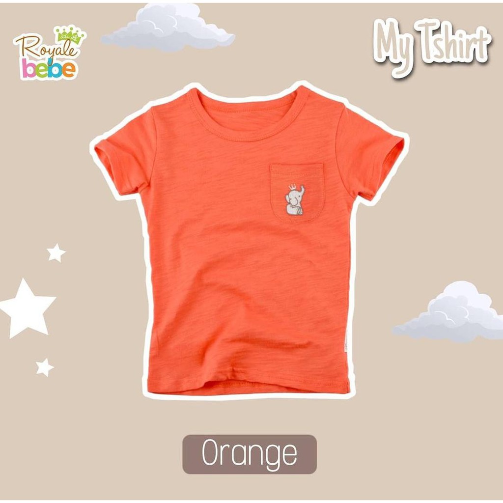 ROYALE BEBE T-SHIRT TANGAN PENDEK / BAJU ANAK / piyama anak piyama bayi / baju anak / t shirt