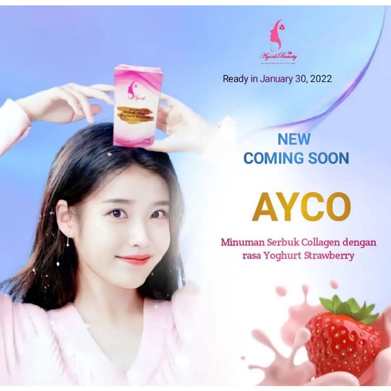 Ayink Collagen (AYCO) Original BPOM minuman collagen BPOM