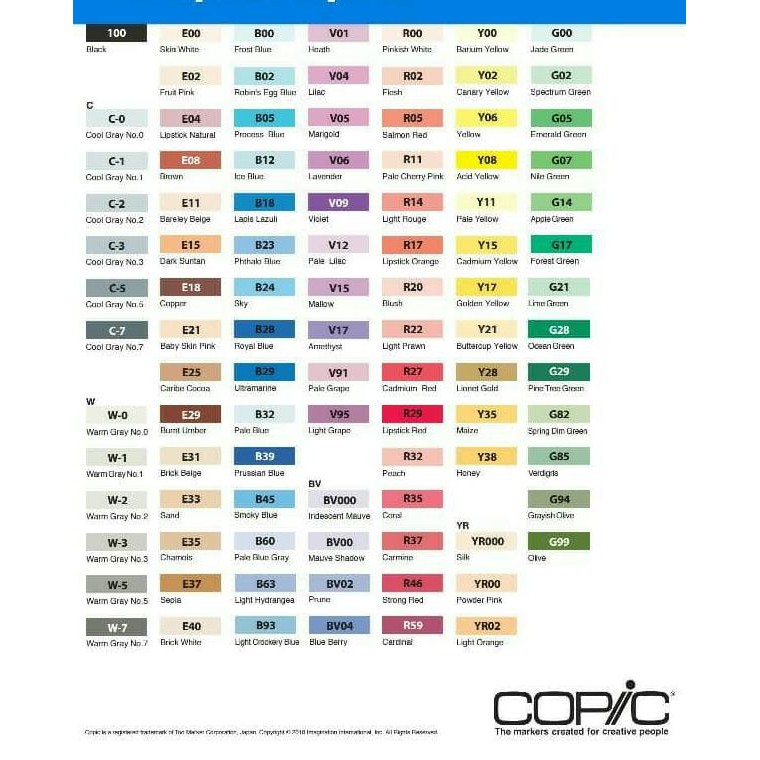 

BEST SELLER copic ciao (satuan)