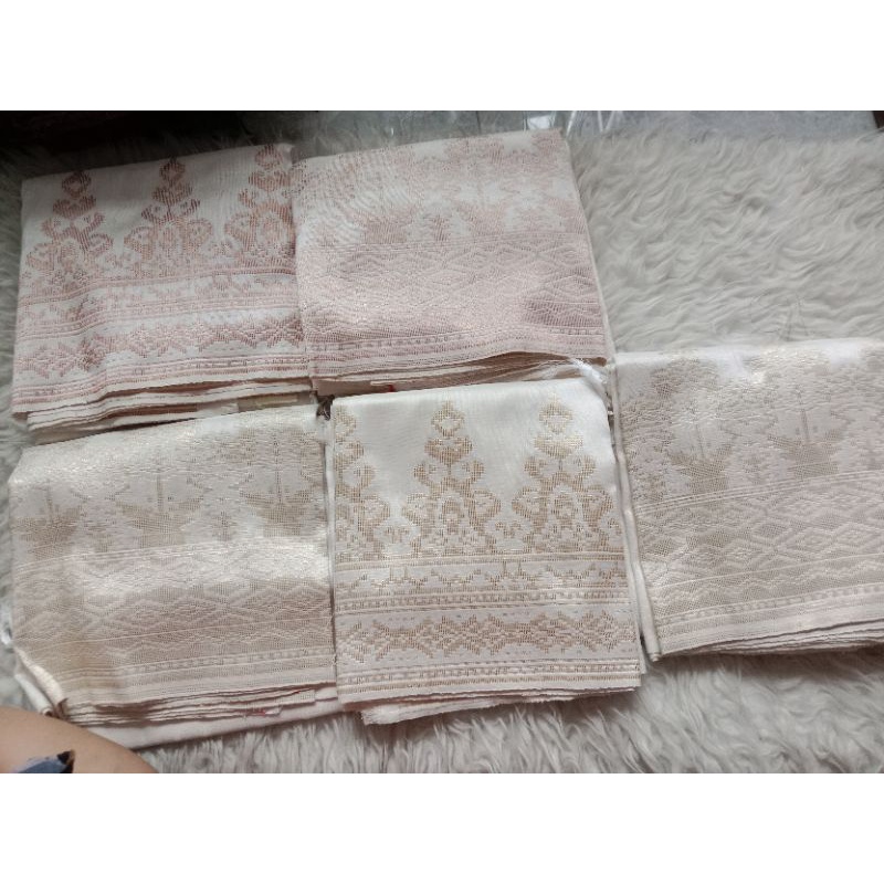 songket silungkang warna soft