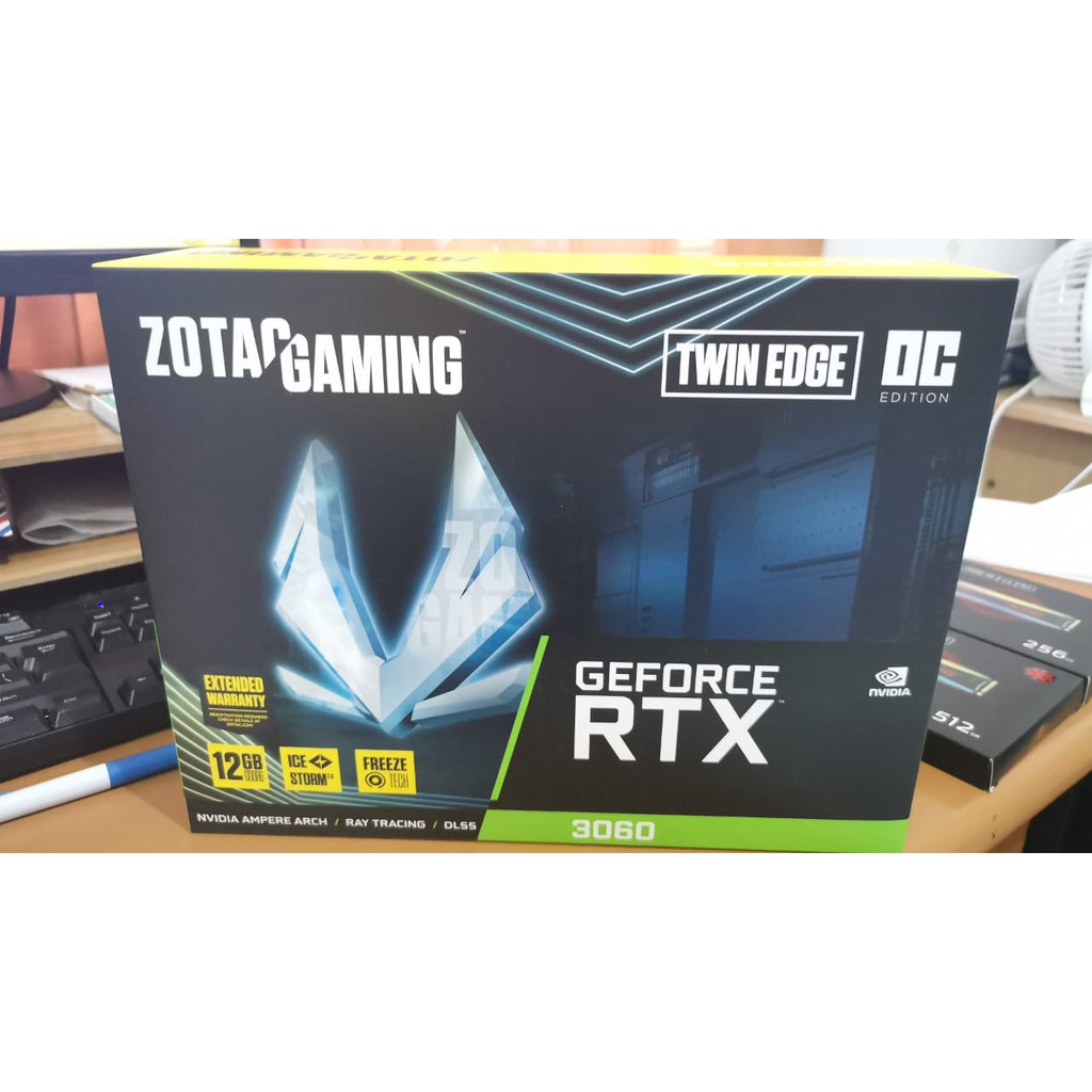 VGA ZOTAC RTX 3060 TWIN EDGE OC 12G DDR6