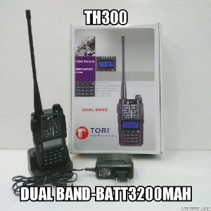 HT HandyTalkie Handy Talkie TORI TH 300 DUAL BAND