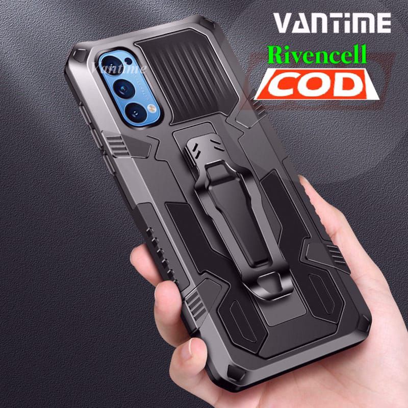 soft case oppo reno 4 4f  5 5f   reno4 f   reno5 f reno 6 4g   5g hard case cover belt clip robot tr