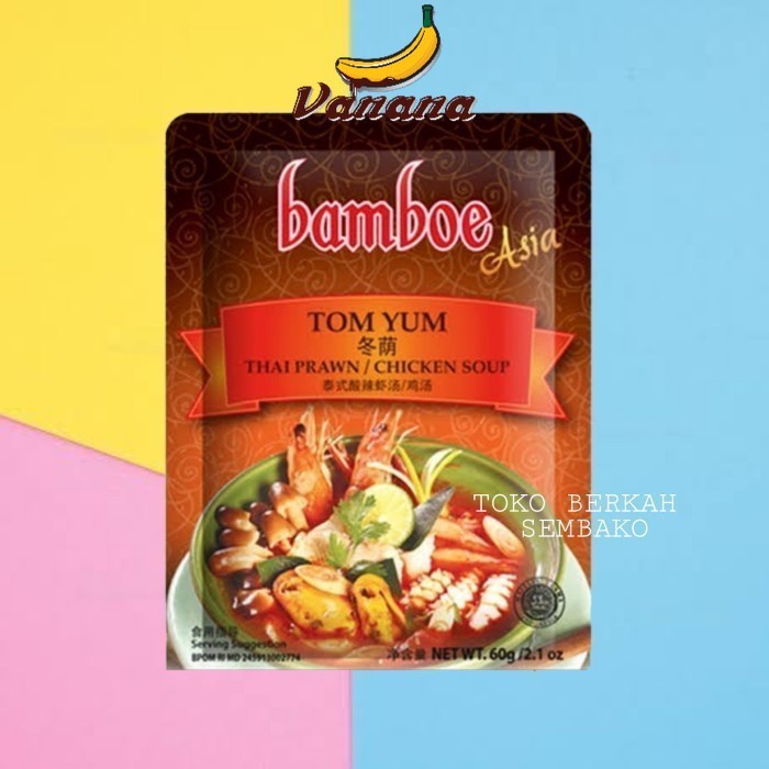

Bamboe Bumbu Tom Yum 60 gr / Tom Yam TomYam TomYum Asia