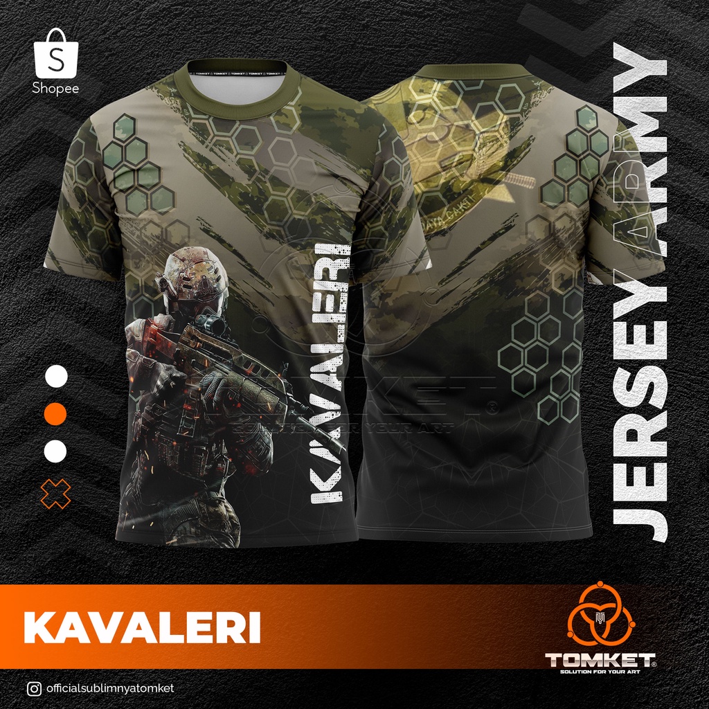 Baju Jersey Full Printing KAVALERI-1