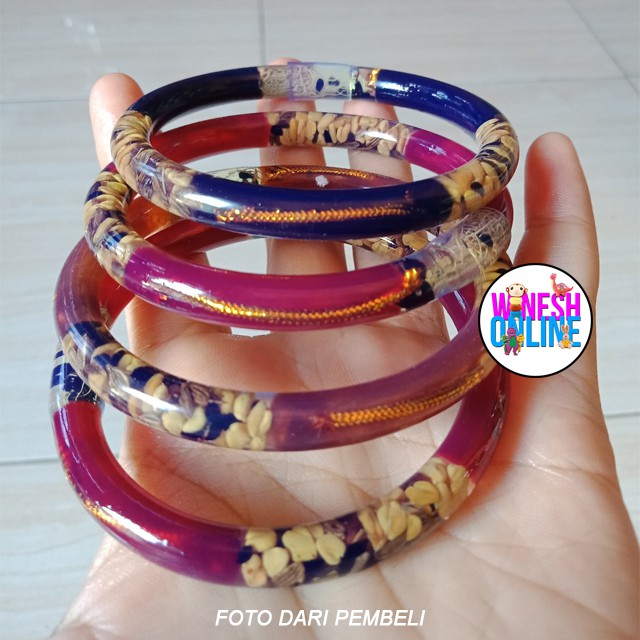 Gelang kariango BENANG EMAS / Gelang Sawan Motif Benang / Gelang Bangle