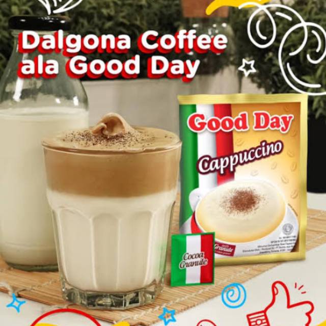 

TERMURAH!! FREE ONGKIR!! GOODDAY CAPUCCINO