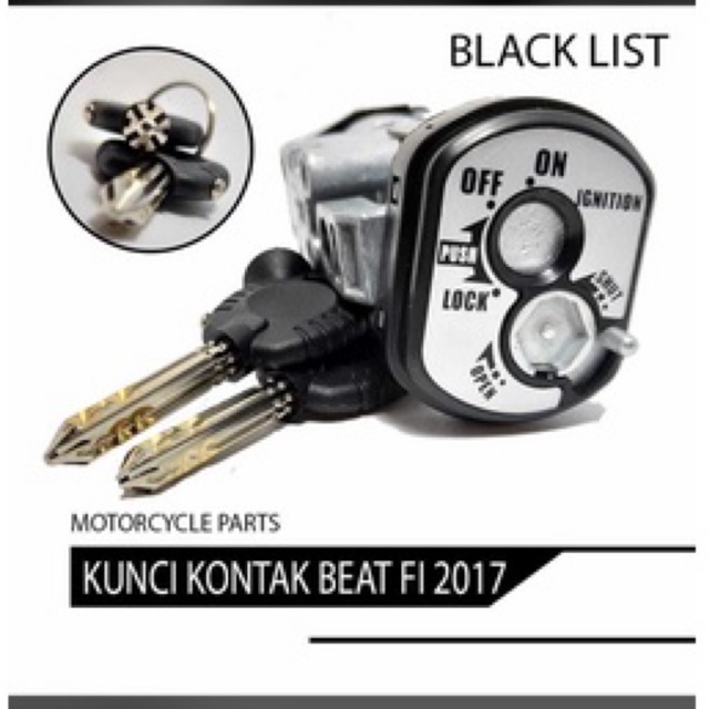 KUNCI KONTAK DEPAN BEAT F1 ESP-BEAT POP-BEAT STREET 2017-2018 Model Bintang