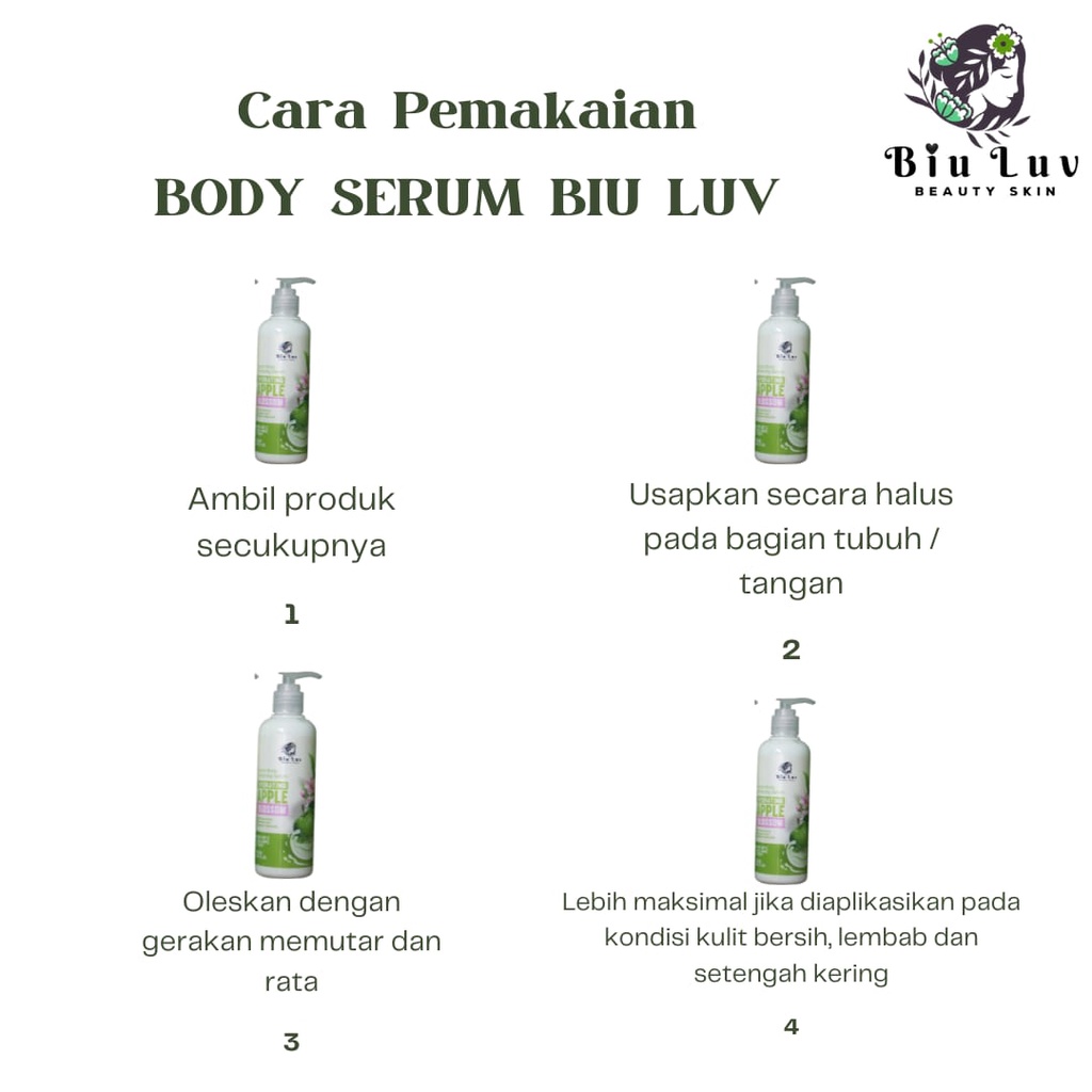 BIULUV INSTANT BODY WHITENING SERUM 250 ML