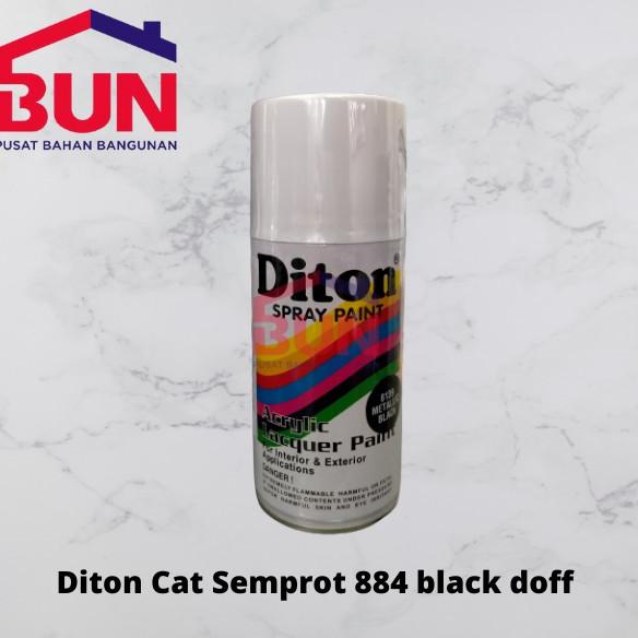 Cat Semprot Diton 300Cc-884 Black Doff