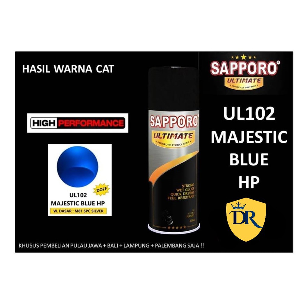 Sapporo Ultimate UL102 Majestic Blue HP / Sapporo Spray