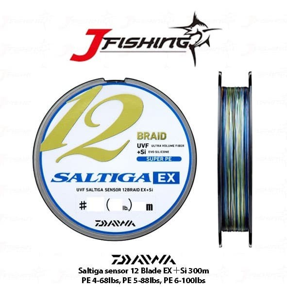 Termurah.. Senar Pe Daiwa Saltiga Sensor 12 Pe 4 5 6 Cv