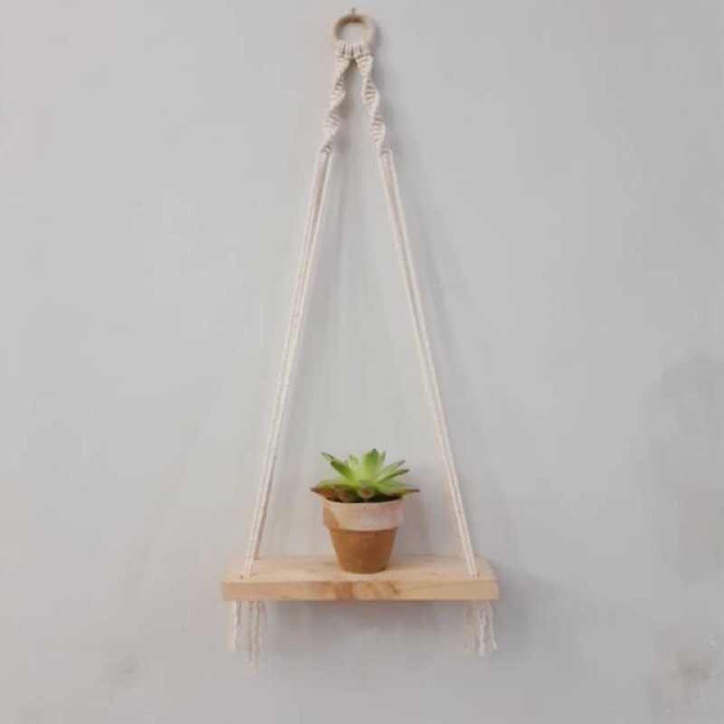 Wall Hanging / macrame dinding / hiasan dinding / gantungan estetik / ambalan macrame