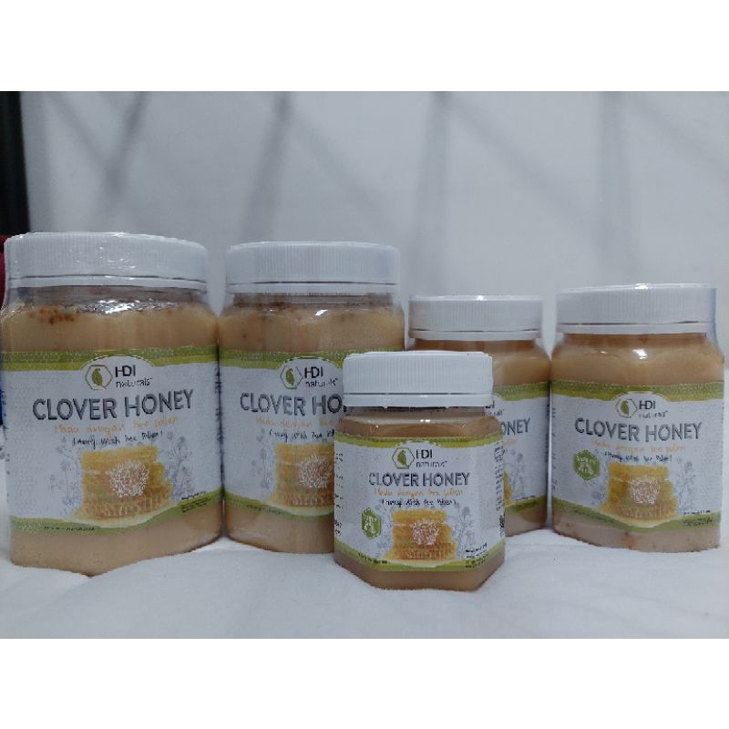 

CLOVER HONEY 1kg, 500gr, 250gr
