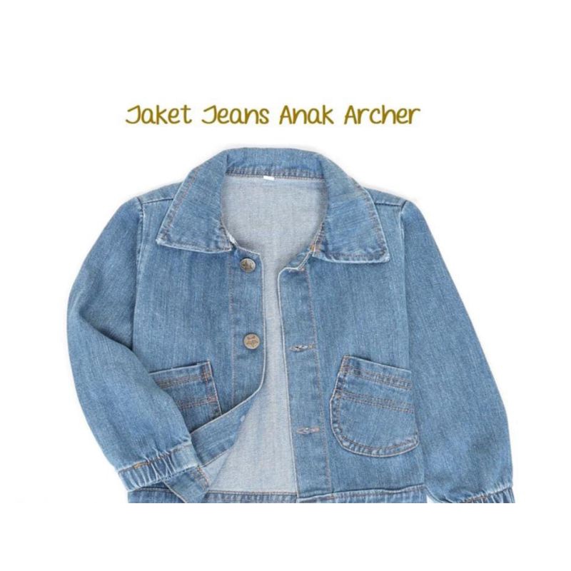 JAKET JEANS ARCHER KIDS DENIM