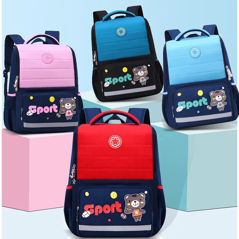 Tas Ransel Anak Laki Laki_Tas Sekolah SD TK PAUD_Tas Sekolah Motif Sport