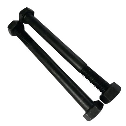 BAUT MUR HITAM BAJA PANJANG 12MM 15CM BAUT BAJA HITAM 1/2 KUNCI  TMS