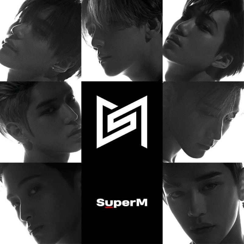Super M 1st mini album (korea.ver) SuperM Sealed cover lucas mark taemin kai
