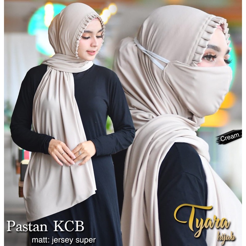 ORI BRAND TYARA PASHMINA INSTAN KCB RIMPIT BAHAN JERSEY-5