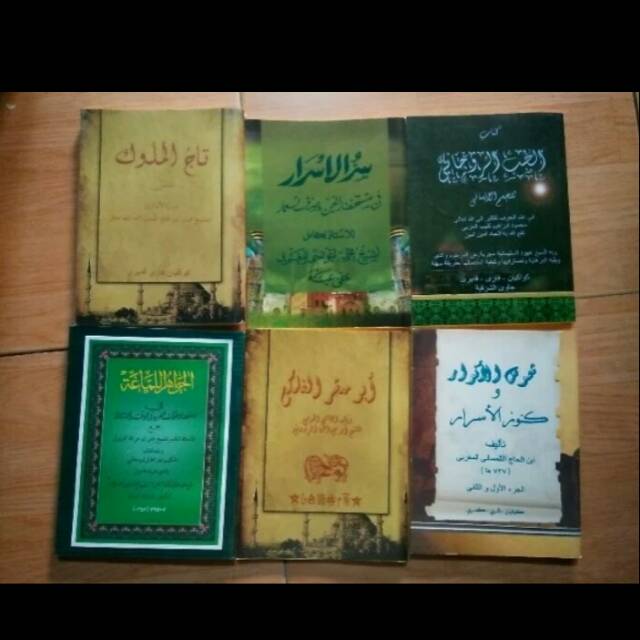 Ekonomis 6 Kitab Ilmu Hikmah Perdukunan Makna Abu Ma'syar Sirrul Asror Kanzun najah J Lamaah dll